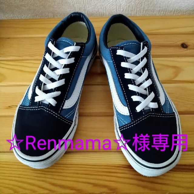 VANS(ヴァンズ)の【☆ Renmama☆様専用】VANSオールドスクール☆キッズ　19cm キッズ/ベビー/マタニティのキッズ靴/シューズ(15cm~)(スニーカー)の商品写真