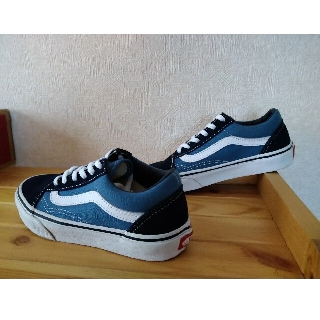 VANS(ヴァンズ)の【☆ Renmama☆様専用】VANSオールドスクール☆キッズ　19cm キッズ/ベビー/マタニティのキッズ靴/シューズ(15cm~)(スニーカー)の商品写真