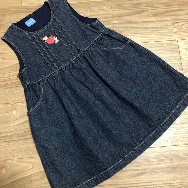 familiar(ファミリア)のファミリア　ジャンパースカート  90 キッズ/ベビー/マタニティのキッズ服女の子用(90cm~)(スカート)の商品写真