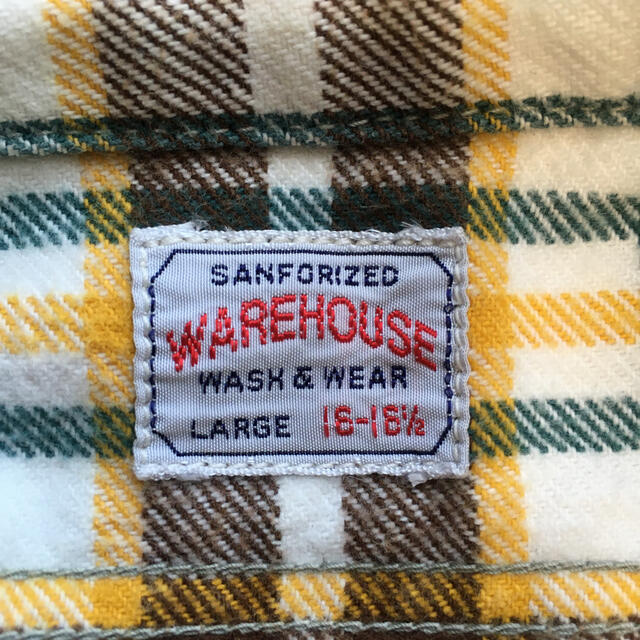 WAREHOUSE(ウエアハウス)のmadmaster様　WAREHOUSE ウエアハウス ネルシャツ メンズのトップス(シャツ)の商品写真