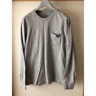 エルエルビーン(L.L.Bean)の紳士　LLビーン　ロンT  グレー　XLサイズ(Tシャツ/カットソー(七分/長袖))