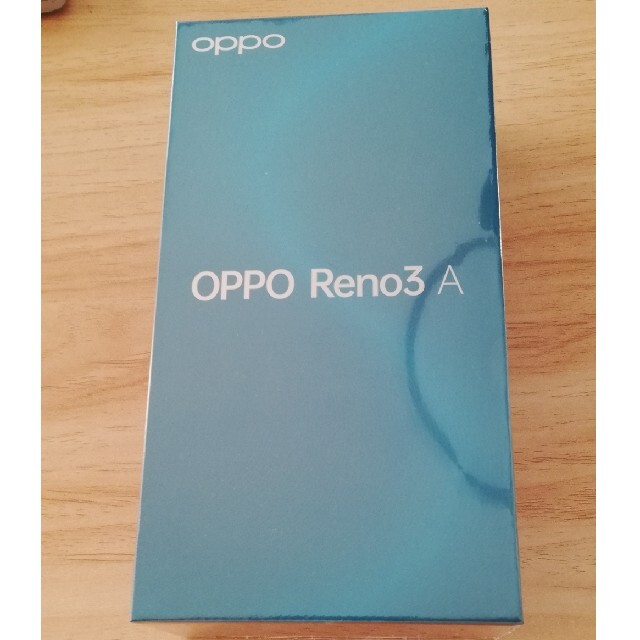 国内外の人気が集結 OPPO - 新品未使用　OPPO Reno3A　ブラック スマートフォン本体
