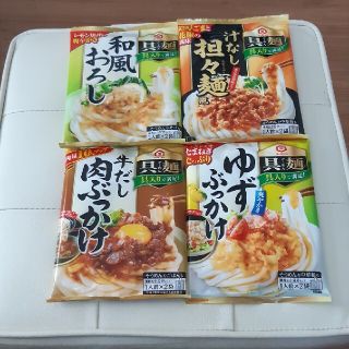 キッコーマン(キッコーマン)のキッコーマン　具麺　食べ比べセット　4種類　おまけ付き(レトルト食品)