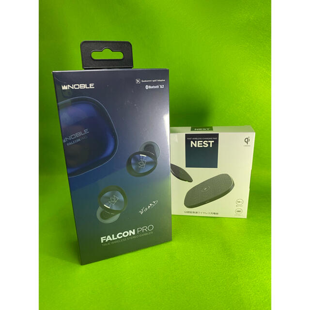 ヘッドフォン/イヤフォンNOBLE FALCON PRO ワイヤレス充電器セット