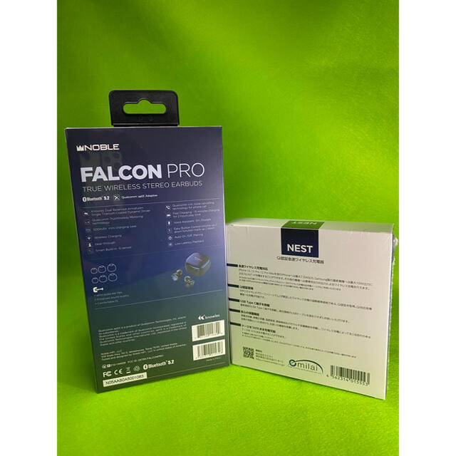 NOBLE FALCON PRO ワイヤレス充電器セット スマホ/家電/カメラのオーディオ機器(ヘッドフォン/イヤフォン)の商品写真