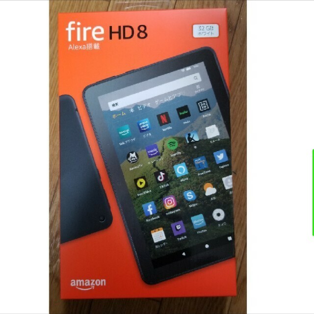 スマホ/家電/カメラAmazon fire HD 8　ホワイトカラー　新型　新品未開封