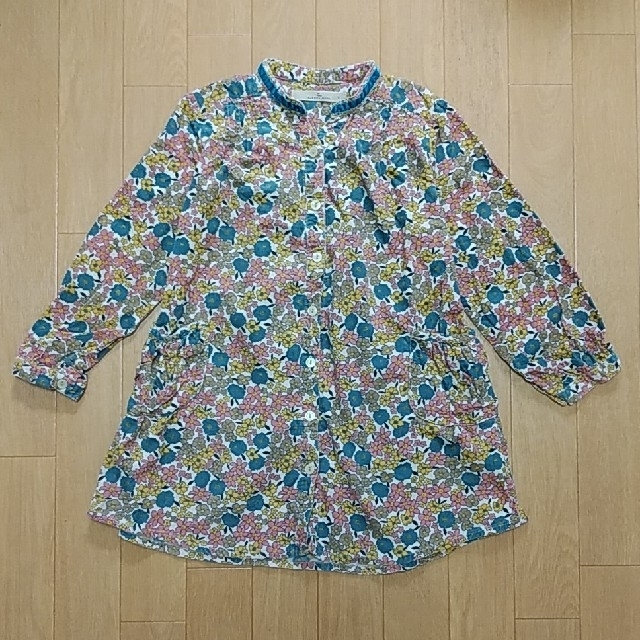 GLOBAL WORK(グローバルワーク)のGLOBAL WORK シャツワンピース120cm キッズ/ベビー/マタニティのキッズ服女の子用(90cm~)(ワンピース)の商品写真