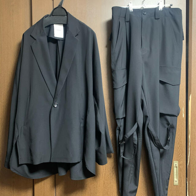 Yohji Yamamoto(ヨウジヤマモト)のUJOH 20SS セットアップ　ウジョー　yohji yamamoto y's メンズのスーツ(セットアップ)の商品写真