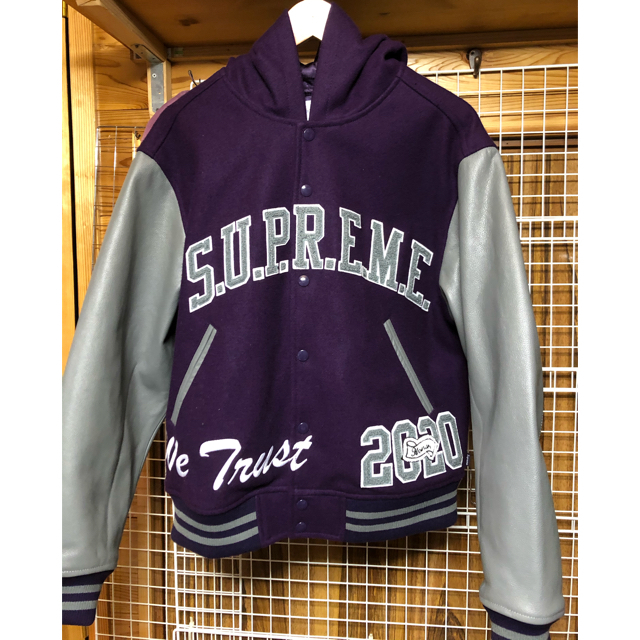 【広尾店】シュプリーム KING HOODED バーシティジャケット 10688