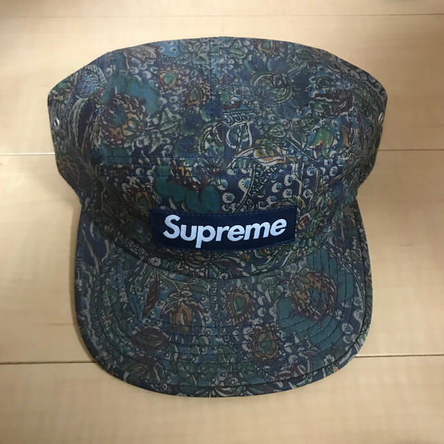 Supreme 11AW Paisley Camp Cap ペイズリーキャップ