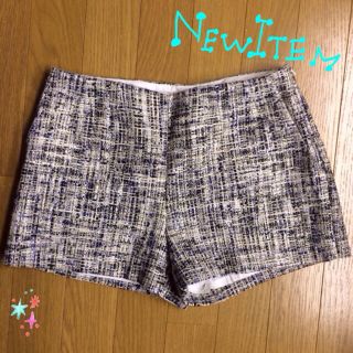 カラーツイードショートパンツ(ショートパンツ)