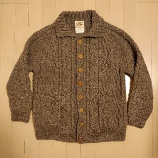 インバーアラン(INVERALLAN)のTraditional Handknitted Aranのニットカーディガン(ニット/セーター)