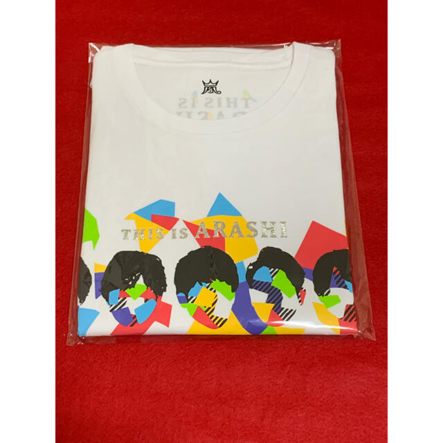 this is 嵐 LIVEグッズ  Tシャツ(白)