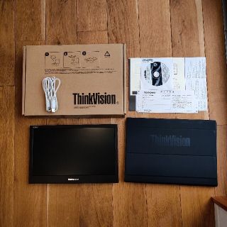 レノボ(Lenovo)のLenovo ThinkVision 14インチ　モバイルモニター(ディスプレイ)