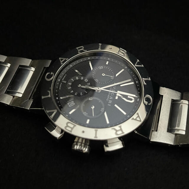 ブルガリブルガリ クロノ　Ref.BB 42 SS CH　メンズ　腕時計