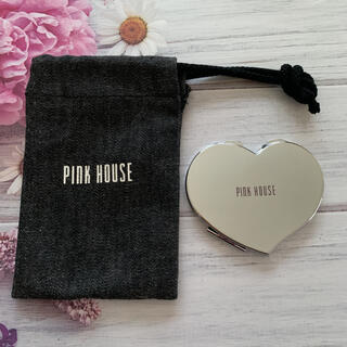 ピンクハウス(PINK HOUSE)のピンクハウス ハートミラーと巾着のセット❤(その他)