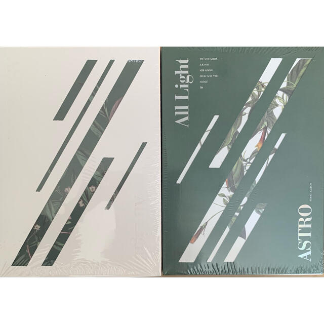 ASTRO  1st Album  All Light  Green&WhiteASTRO
