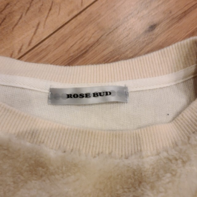 ROSE BUD(ローズバッド)のトレーナー ショート丈 レディースのトップス(トレーナー/スウェット)の商品写真