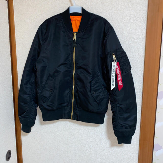 ALPHA INDUSTRIES(アルファインダストリーズ)の【専用】OPENING CEREMONY ALPHA MA-1  ブルゾン メンズのジャケット/アウター(ブルゾン)の商品写真