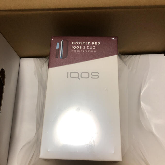 新品未開封 IQOS3DUO FROSTEDRED 新色アイコス