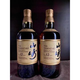 サントリー(サントリー)のサントリー　山崎12年　700ml 2本セット(ウイスキー)