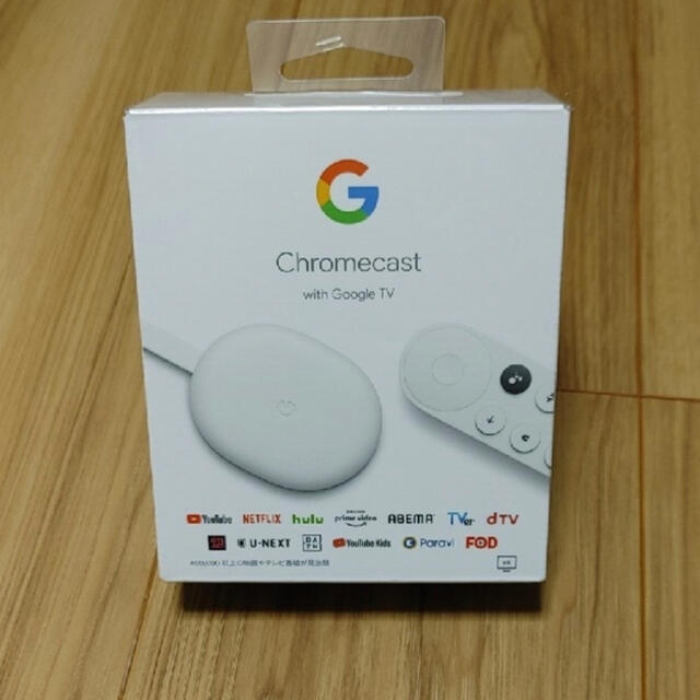 Google(グーグル)の新品未使用 Chromecast with Google TV GA01919 スマホ/家電/カメラのテレビ/映像機器(その他)の商品写真