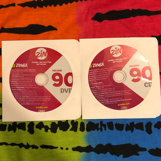 ZUMBA zin90 CD & DVD