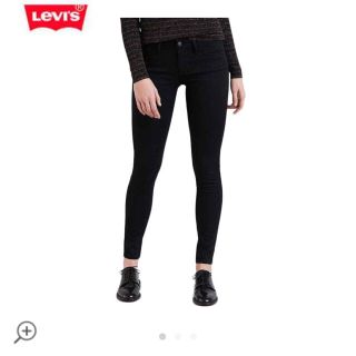 リーバイス(Levi's)のリーバイス スキニー GAP 黒 Levis デニム スキニーデニム(デニム/ジーンズ)