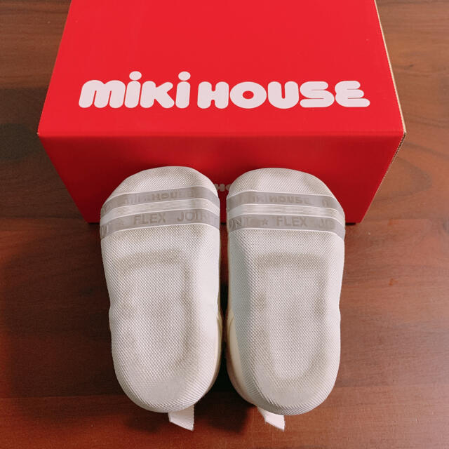mikihouse(ミキハウス)の ミキハウス ファーストシューズ 12センチ キッズ/ベビー/マタニティのベビー靴/シューズ(~14cm)(スニーカー)の商品写真