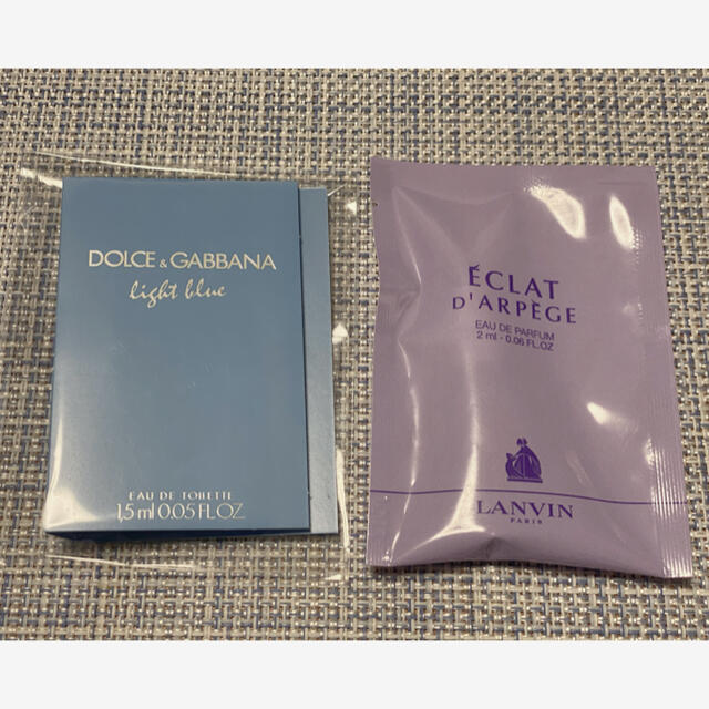 DOLCE&GABBANA(ドルチェアンドガッバーナ)のドルガバ1.5ml ランバン2ml  香水 コスメ/美容の香水(香水(女性用))の商品写真