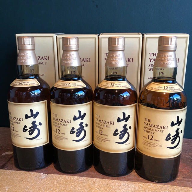 山崎12年　未開封　箱付