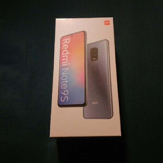 Redmi Note 9S 64GB グレイシャーホワイト 新品未開封