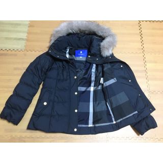 バーバリーブルーレーベル(BURBERRY BLUE LABEL)の専用　ブルーレーベルクレストブリッジ　ダウンジャケット　サイズ38(ダウンジャケット)