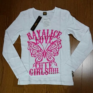 レイアリス(Rayalice)の新品・未使用・タグ付き●RAYALICE レイアリス●ロンT(Tシャツ/カットソー)