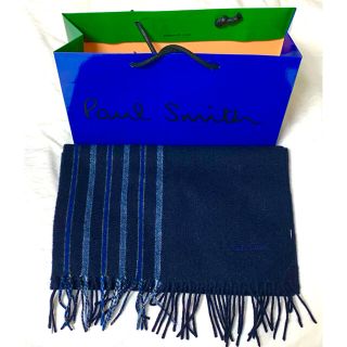 Paul Smith カシミアマフラー 新品未使用-