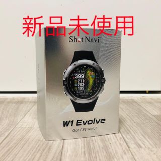 新品　ショットナビ エボルブ W1 Evolve BK (SN-EV-B)(その他)