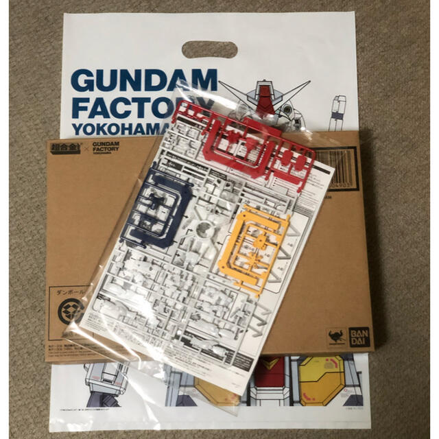 超合金 GUNDAM RX-78F00 ガンダムファクトリー横浜 限定　特典付約187mm材質