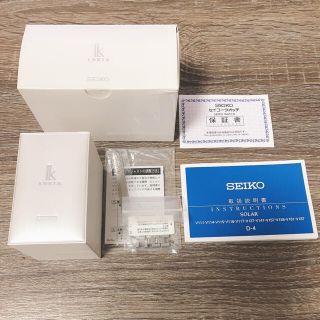 セイコー(SEIKO)のSEIKO セイコー　ルキア　SSVN018 腕時計　レディース(腕時計)