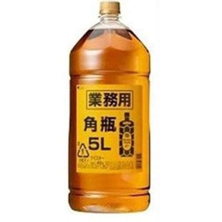 角瓶 5L * 4本 (1ケース)(ウイスキー)