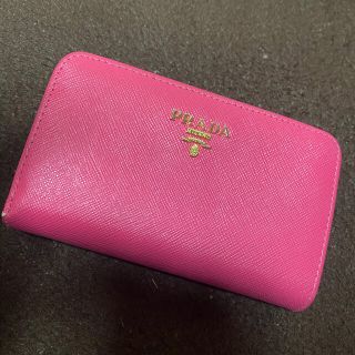 プラダ(PRADA)のPRADA 二つ折り財布 ピンク(財布)