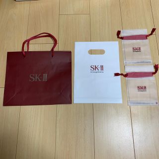 エスケーツー(SK-II)のSK-II ショップ紙袋+ビニール袋+ポリ巾着袋2つ(ショップ袋)