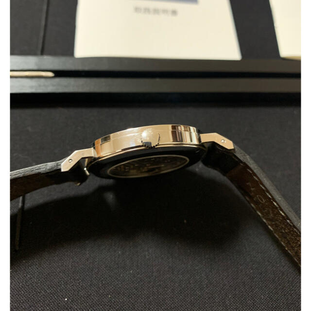 nomos ノモス　タンジェント38　TN1A1W138 美品 メンズの時計(腕時計(アナログ))の商品写真