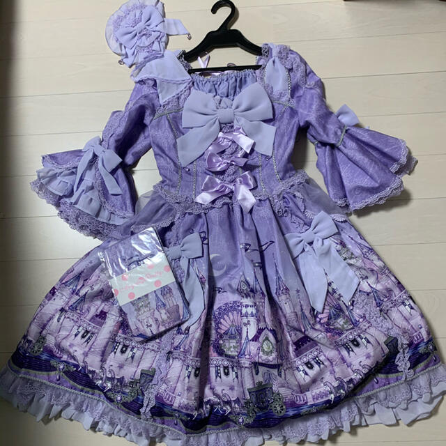 Angelic pretty Castle Mirage 姫袖 ドレス OP