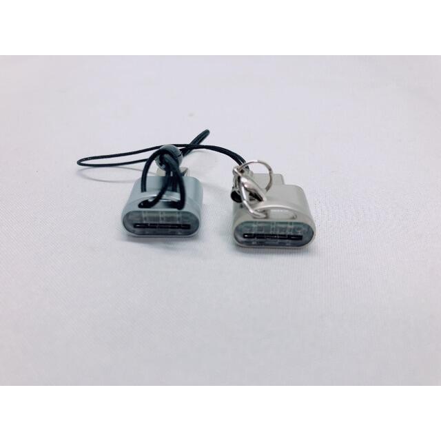 [759] USB-C Micro SDカードリーダー シルバー、ゴールド スマホ/家電/カメラのPC/タブレット(その他)の商品写真