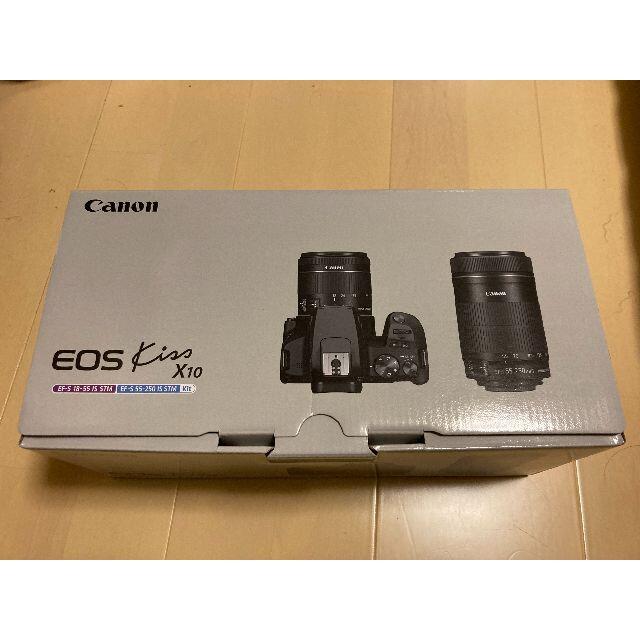 CANON EOS Kiss X10 ダブルズームキット(新品 保証書付き)14bit本体機能