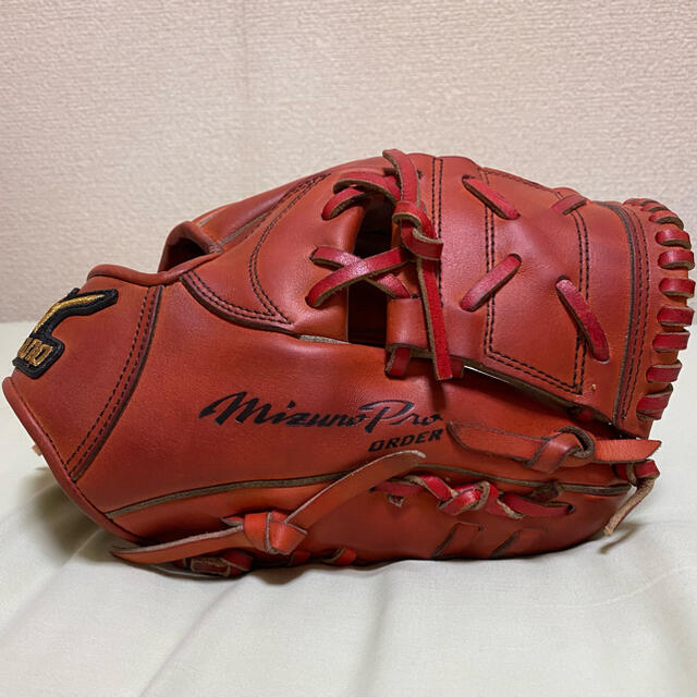 MIZUNO(ミズノ)のミズノプロ硬式オーダーグラブ スポーツ/アウトドアの野球(グローブ)の商品写真