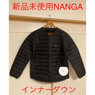 ナンガ(NANGA)のかず様専用ナンガ インナーダウンカーディガン BLACK Mサイズ(ダウンジャケット)