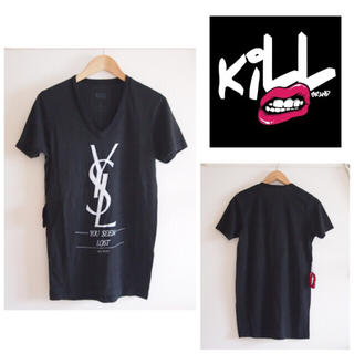 ローズバッド(ROSE BUD)のKill brand  YSLVネックT(Tシャツ(半袖/袖なし))