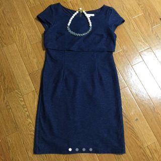 プロポーションボディドレッシング(PROPORTION BODY DRESSING)のプロポーション デニム風ワンピース♡(ミニワンピース)