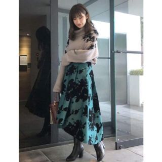 MERCURYDUO 花柄スカート 新品タグ付き